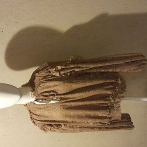 NWT Ultra Pink Lace Top